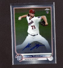 2022 Topps Chrome Rookie Autographs #RAMT Mason Thompson