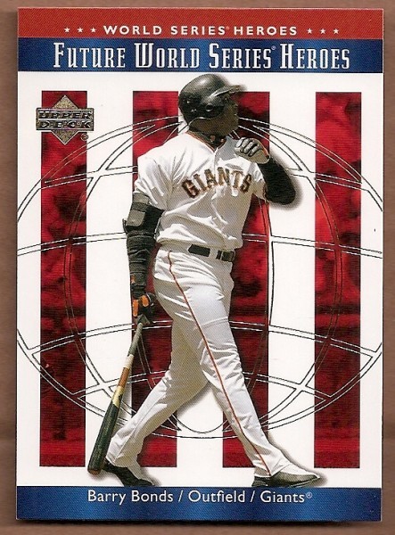 2002 Upper Deck World Series Heroes #151 Barry Bonds FWS BB