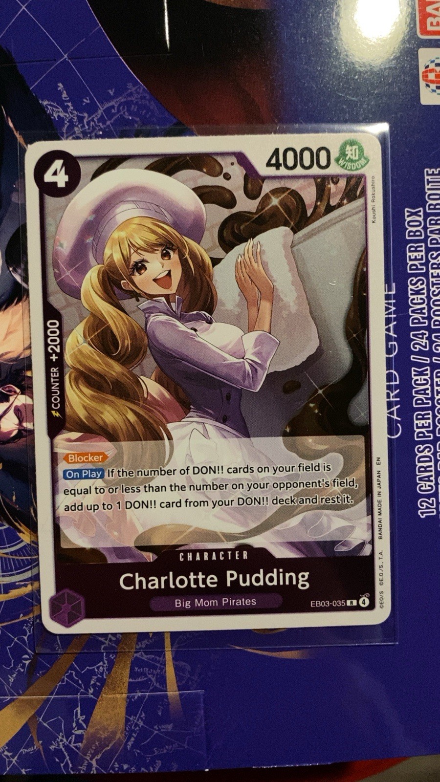 Charlotte Pudding EB03-035 Extra Booster: One Piece Heroines Edition Foil