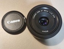 Canon EF 40mm f/2.8 STM Pancake Lens 