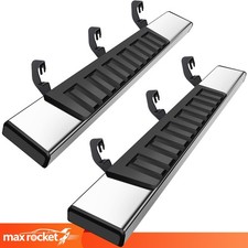 Side Step 6 Running Boards For 07-18 Silverado Sierra 1500 Regular Cab Nerf Bar