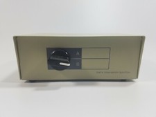 Vintage Data Transfer Switch A / B with DB25 Ports Looks New
