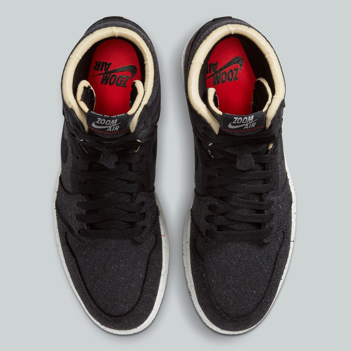 AIR Jordan High Zoom\"Crater\" 25㎝ AIR JORDAN 1 ZOOM CRATER REVIEW - On feet, comfort, weight