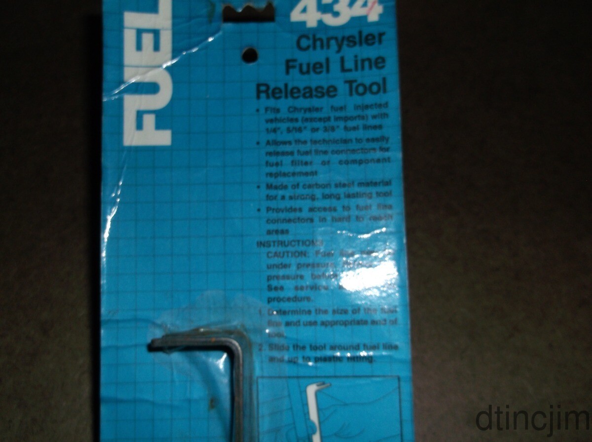 Thexton 434 Fuel Line Release Tool eBay