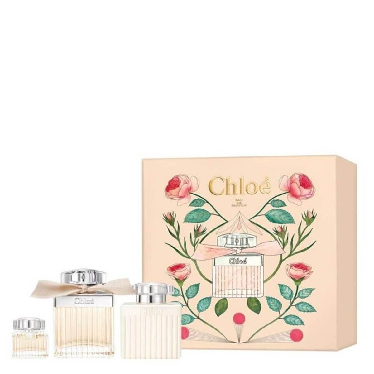 CHLOE BY CHLOE 3PC GIFT SET WOMEN EDP OZ BODY LOTION