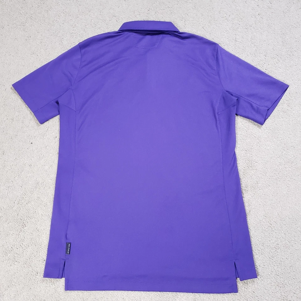 Camisa Polo Nike Hombres M Púrpura Dri-Fit ECU East Carolina Pirates Equipo Edición Golf Foto 3 de 4