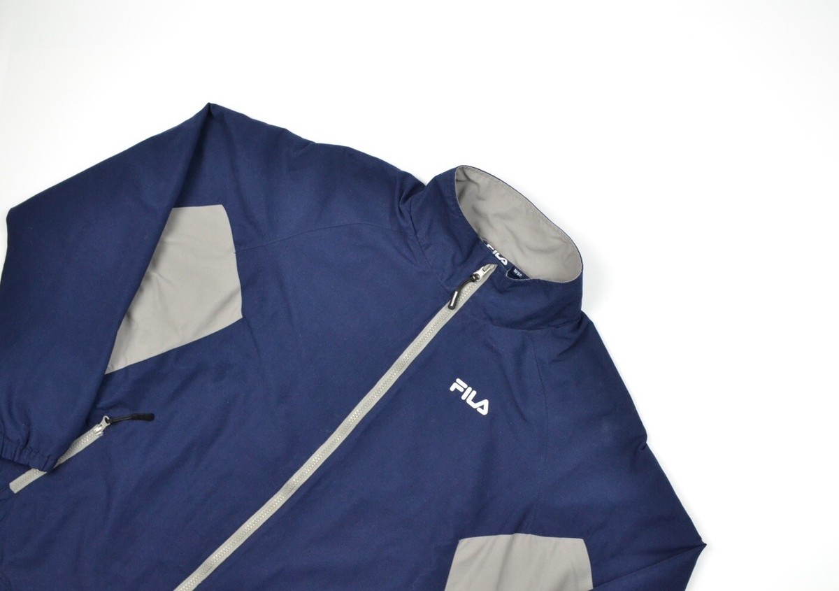 Fila Shell Tracksuit Jacket Medium Mens Soft Shell