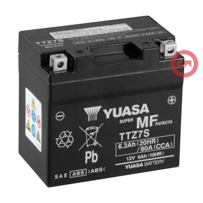 YUASA AKKU TTZ7S = YTZ7S 12V 6Ah VERSIEGELT KYMCO Mongoose 50 90 ALLE