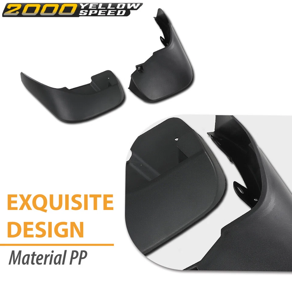 4X Splash Guard Mud Flap Fit For 14-16 Land Rover Range Rover w/ Running board Foto 4 de 4