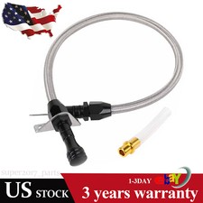 4l80e Flexible Transmission Dipstick Firewall Mount Filler Tube For Gm Chevy