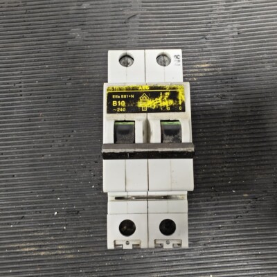 Aeg Elfa E81-N B10 Leitungsschutzschalter - Gebraucht, Funktioniert, Keine Box