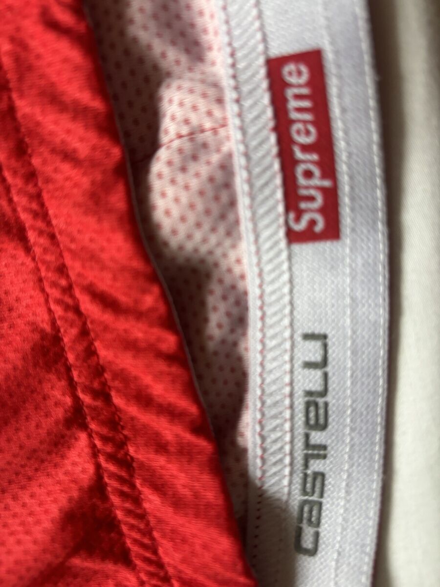 Supreme Castelli/Skittles Cycling Jersey Red Zip Up Mens Supreme Castelli/Skittles Cycling Jersey Red Zip Up Mens