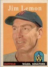 1958 Topps 15 Jim Lemon EX #D261873
