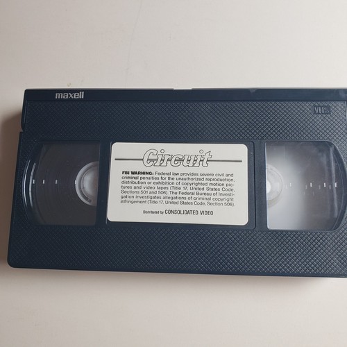 Circuit Berry Landen 1985 Paul Newman 90 min. NTSC Consolidated Video VHS Rare - Picture 6 of 6