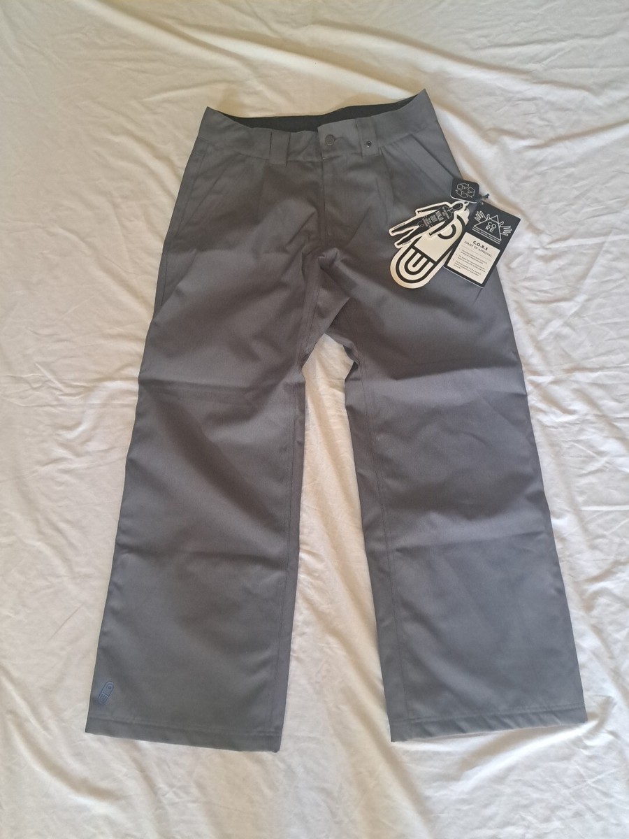 Airblaster Revert Pants Freedom Series Snow Pants Size M Grey 10k