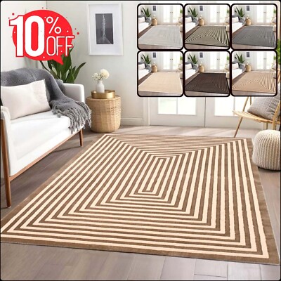 Große Teppiche für Wohnzimmer Schlafzimmer Flur Läufer Rund Teppich Carpet Küchenmatten