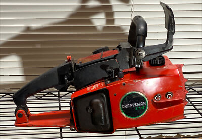 SEARS GAS CRAFTSMAN 3.7 / 18" CHAINSAW MODEL NO. 917.353770 PRE-OWNED ...