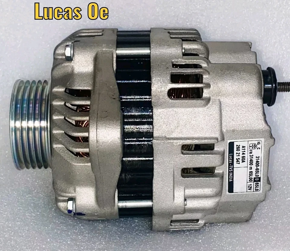 Alternator For 2.0 2.0L Chevrolet Tracker Suzuki Vitara 1999 2000 2001 2002 2003 - Image 2 of 3