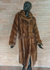 Сappotto in PELLICCIA di visone femmina mink fur coat fourrure peltz Nerz vison