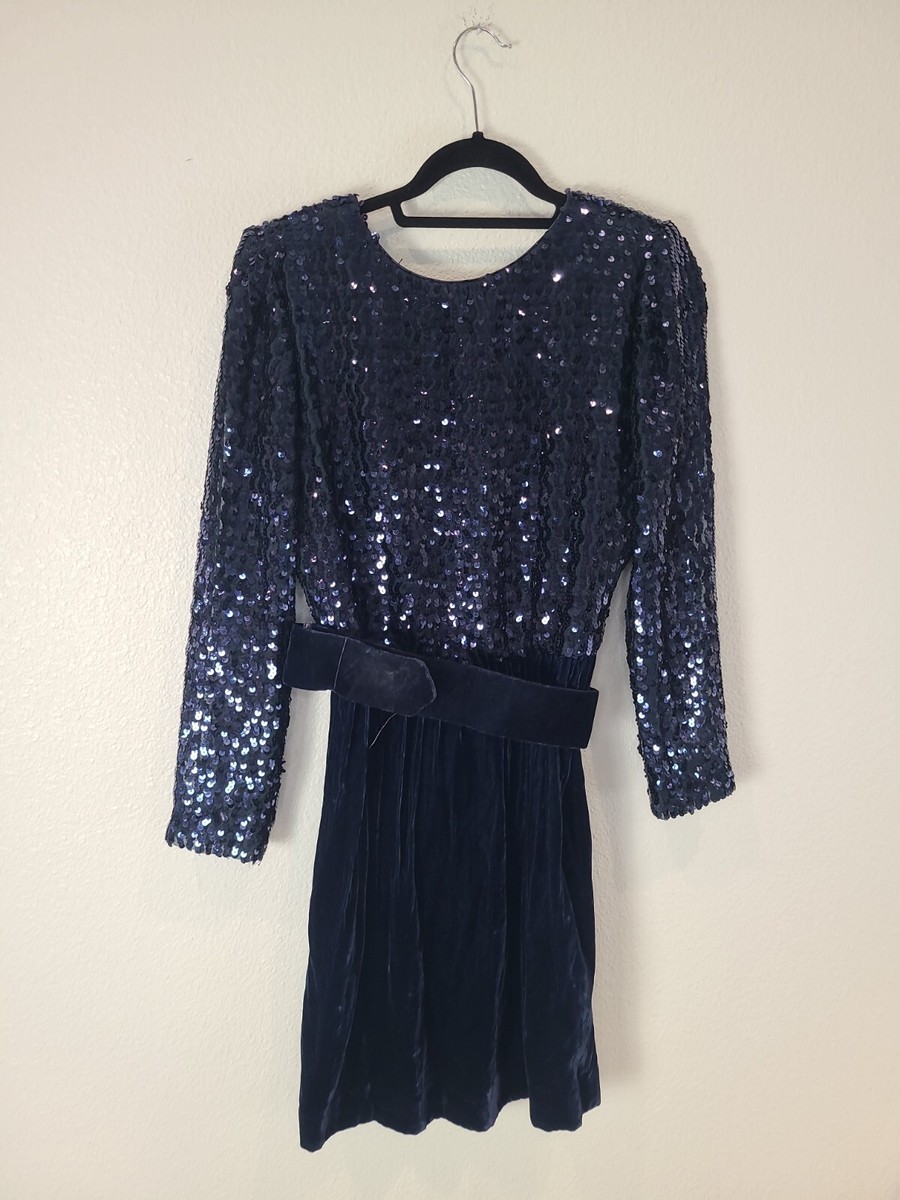 blue velvet sequin dress Serene Zip Front Mini Dress Blue Stripe – What A Girl Wants LI