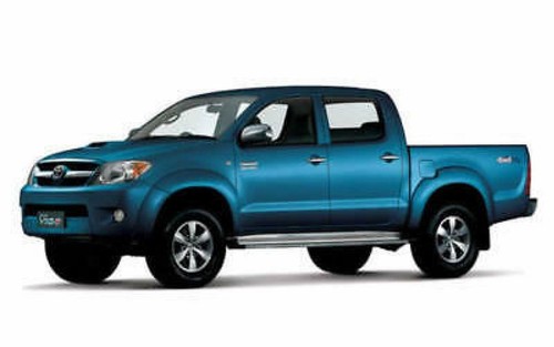 CARBON 4 DOOR HANDLE BOWL INSERTS COVER FOR TOYOTA HILUX VIGO MK6 MK7 2005-2014 - Picture 3 of 3