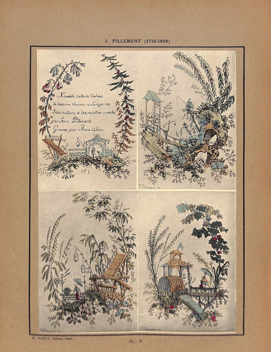 Fleurs Oiseaux et Fantaisies 1719-1808
