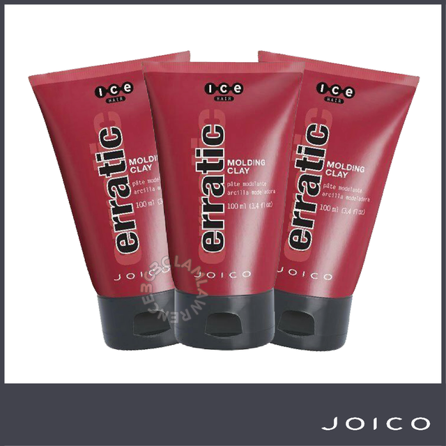 3pcs X 100ml Joico Ice Erratic Hair Molding Clay Paste Matte Flexible