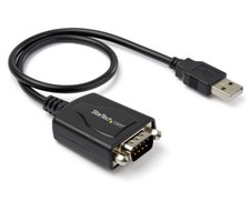 StarTech 1 Port Professional USB to Serial Adapter Cable with COM Retention