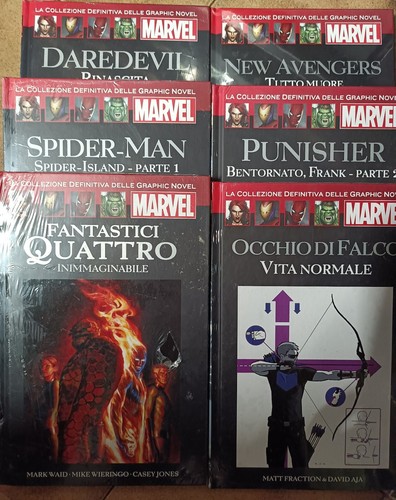 LA COLLEZIONE DEFINITIVA DELLE GRAPHIC NOVEL MARVEL dal 16 al 30 per nicpac-4540 - Foto 8 di 9