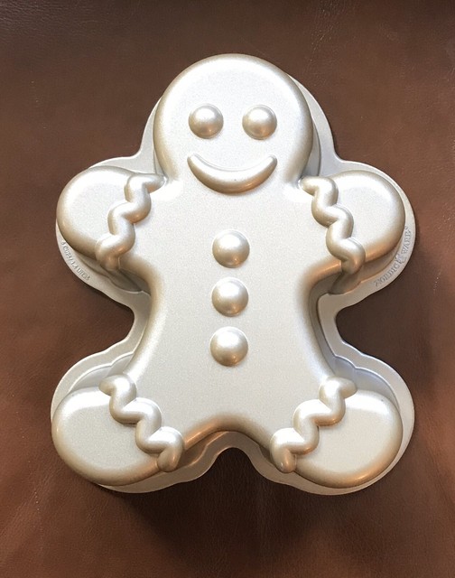 NWT WilliamsSonoma Holiday Gingerbread Cake Pan by Nordic WareUSA NEW eBay