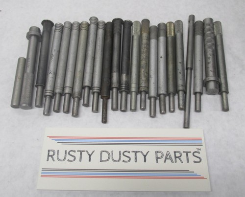 Large Mixed Lot of Harley Davidson Machinist Machining Valve Guide Drivers
