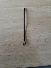 1xThermistor NTC 10K Ohm. Insulated. Black. 80mm