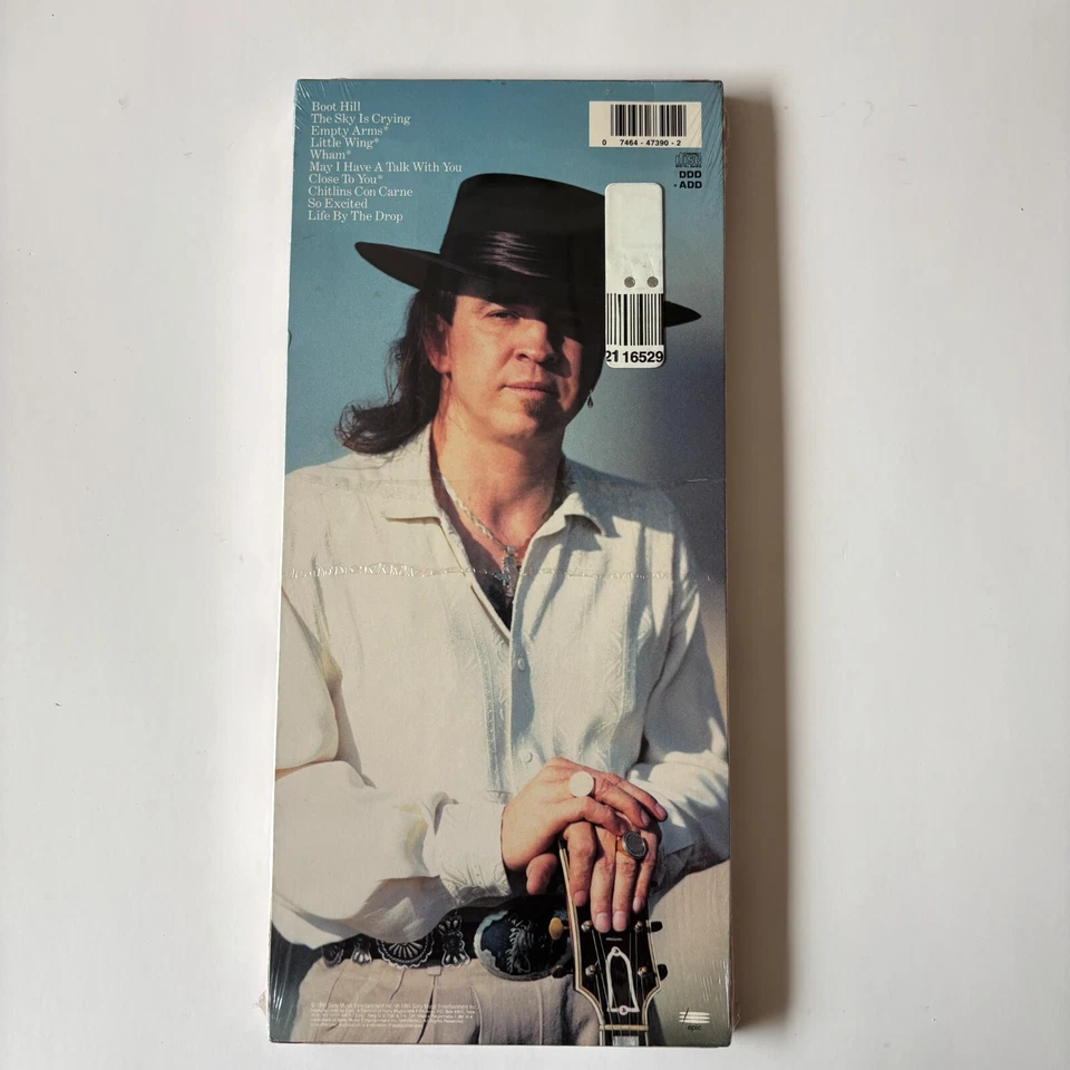 Stevie Ray Vaughan Double Trouble The Sky Is Crying Original CD Longbox Sealed! - Image 2 of 2