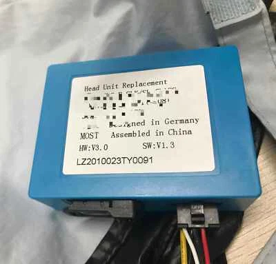 JUNSUN Adaptor fiberbox Für Mercedes sound system with Harmankardon