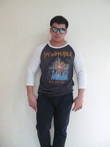 def leppard baseball tee