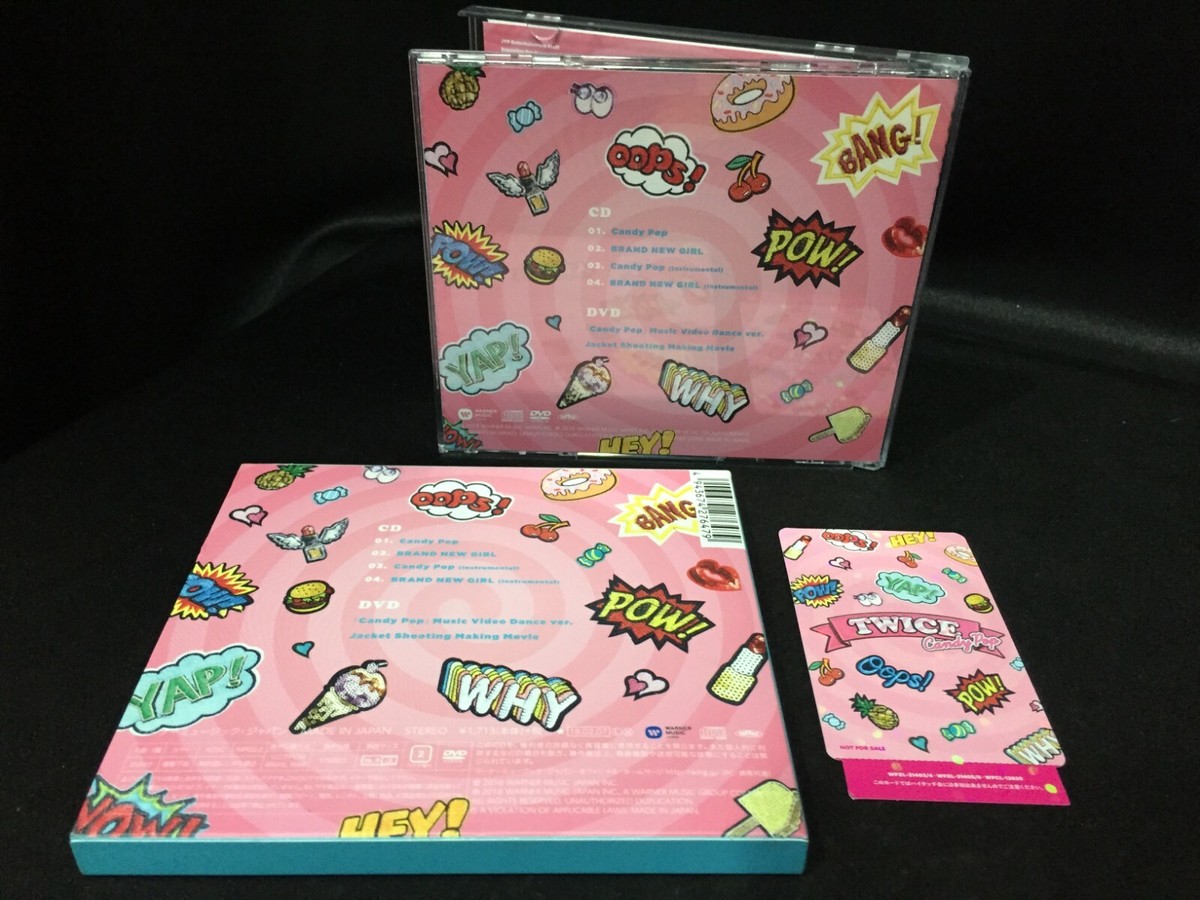 Twice Candy Pop Limited Edition B Version CD + DVD (2018) K-POP | eBay
