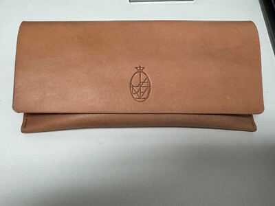 Jacques Marie Mage Circa Leather Envelope Glasses Case