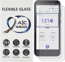 9H Flexible Glass Screen Protector for Omnipod 5 Receiver PDM - Won'T Crack or C