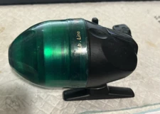 Wilcor Fishing Gear Spin Cast Closed Reel  Green  works great  pushbutton