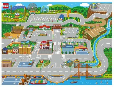 トミカ おでかけレジャーマップ