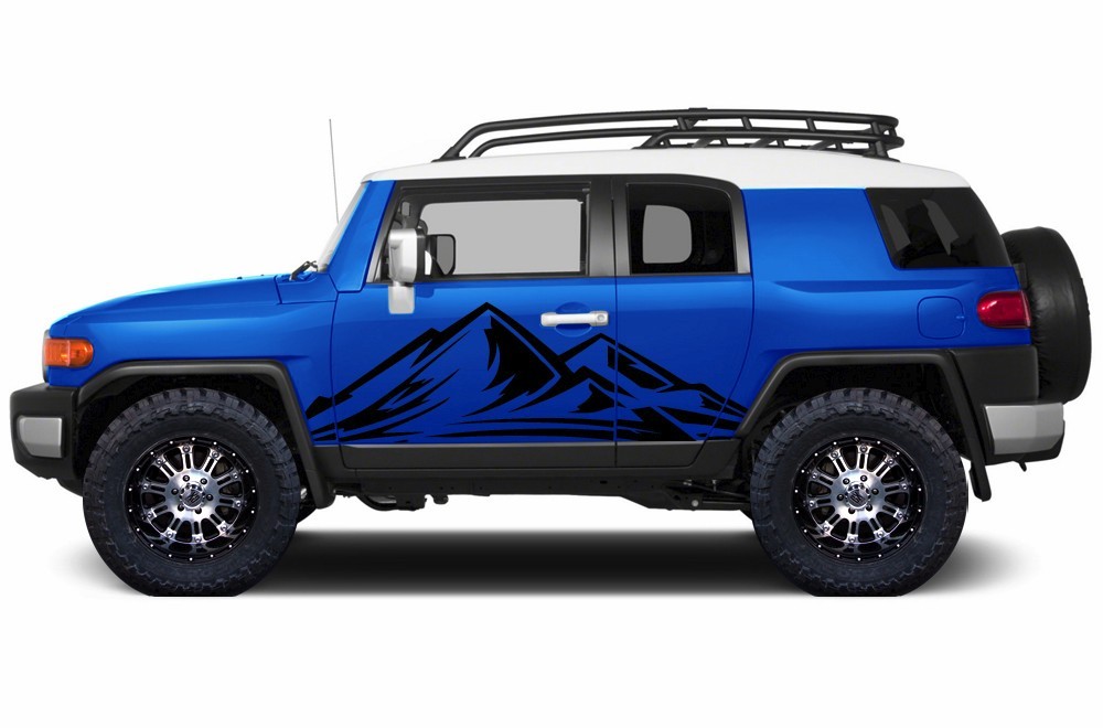 Custom Vinyl Decal Graphics TREK Wrap Kit Toyota FJ Cruiser Parts