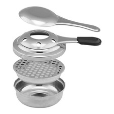 Alcohol Burner Stove Stainless Steel Lightweight With Anti-scalding Handle