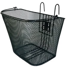 Fahrradkorb Lenkerkorb Tragekorb Korb vorne Montage engmaschig schwarz 15l