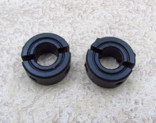 QTY 2 Stafford 8L005 Two-Piece Split Clamp-Type Shaft Collars 5/16" Bore USA
