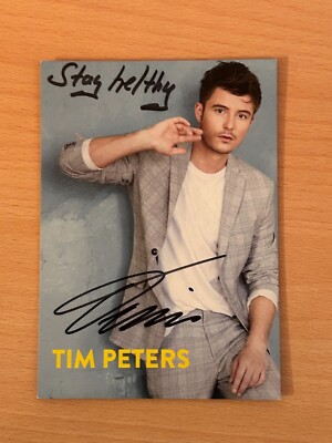 Tim Peters Autogrammkarte original signiert #S756