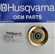 Genuine OEM Husqvarna 532177968 Flat Idler Pulley Fits Craftsman Poulan Jonsered