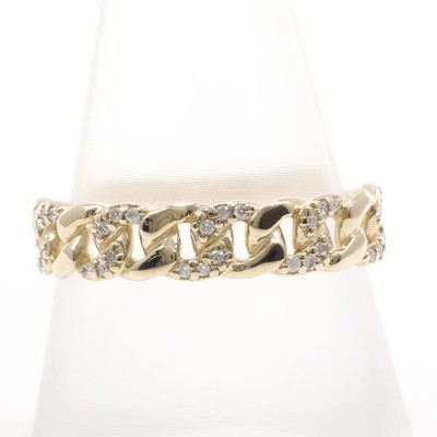 Jewelry AVALANCHE 10K Yellow gold ring 19 size Diamond Free shipping Used