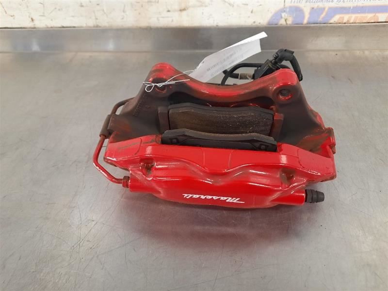 15 2015 MASERATI GHIBLI Q4 OEM DRIVER LEFT REAR BRAKE CALIPER RED 