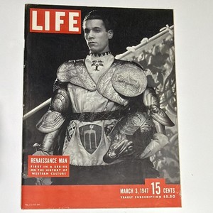 LIFE Magazine March 3 1947 Illustrated English History Western Culture Cover