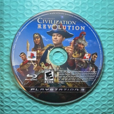 Sid Meier's Civilization Revolution Sony PlayStation 3 (DISC ONLY)